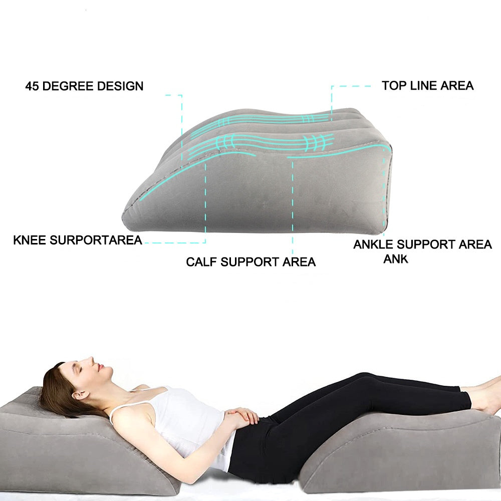 Portable Inflatable Wedge Pillow Knee Cushion For Travel - The Grand Bazaar of Australia
