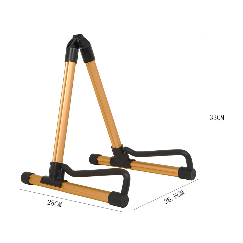 Aluminum Alloy Foldable Removable Professional Universal A-Frame Guitar Stand - The Grand Bazaar of Australia
