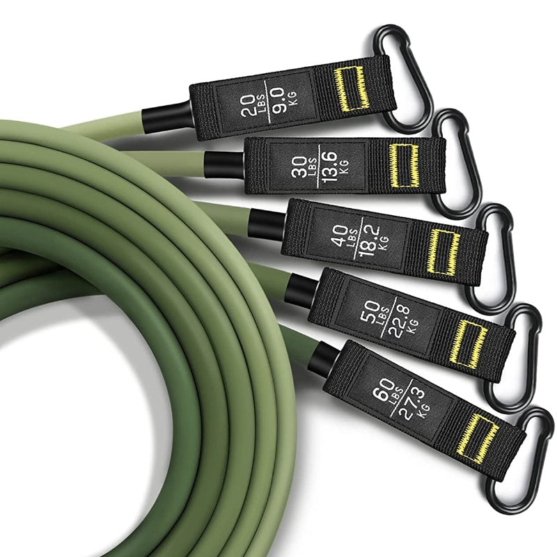 5-Piece Fitness Resistance Band Set - The Grand Bazaar of Australia