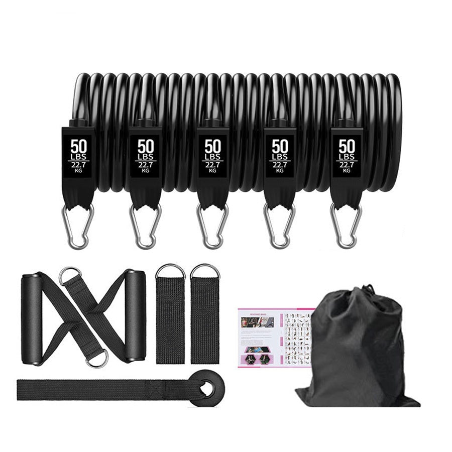 5-Piece Fitness Resistance Band Set - The Grand Bazaar of Australia