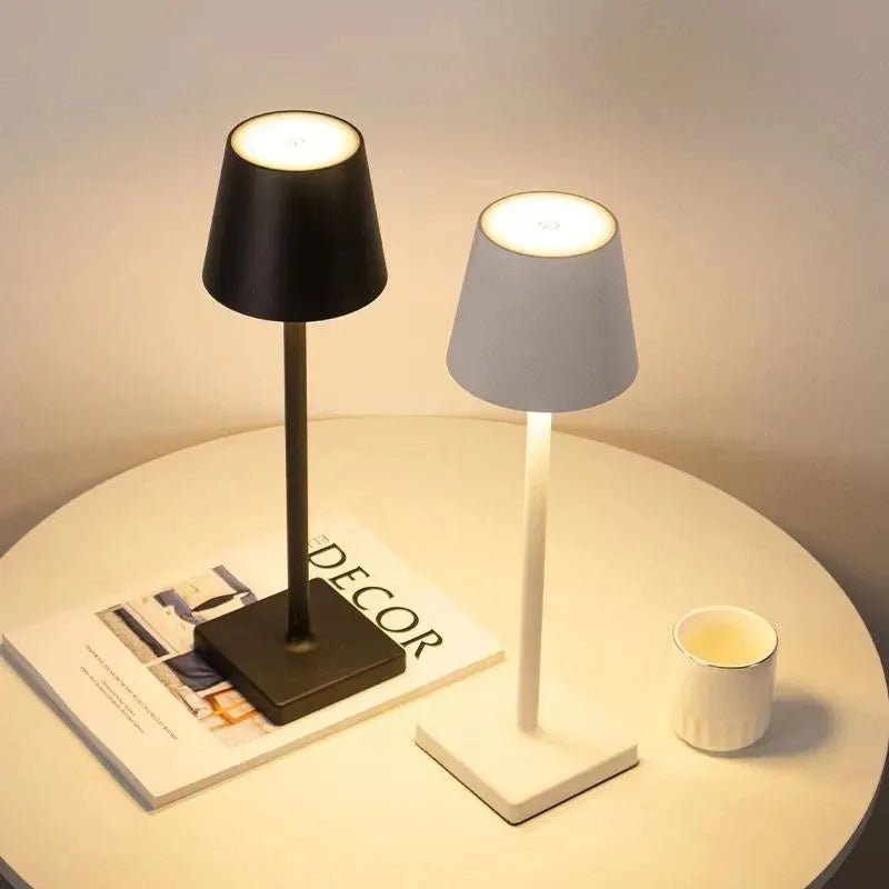 USB Rechargeable Ambiance Wireless Touch Lamps Waterproof LED Lights - The Grand Bazaar of Australia
