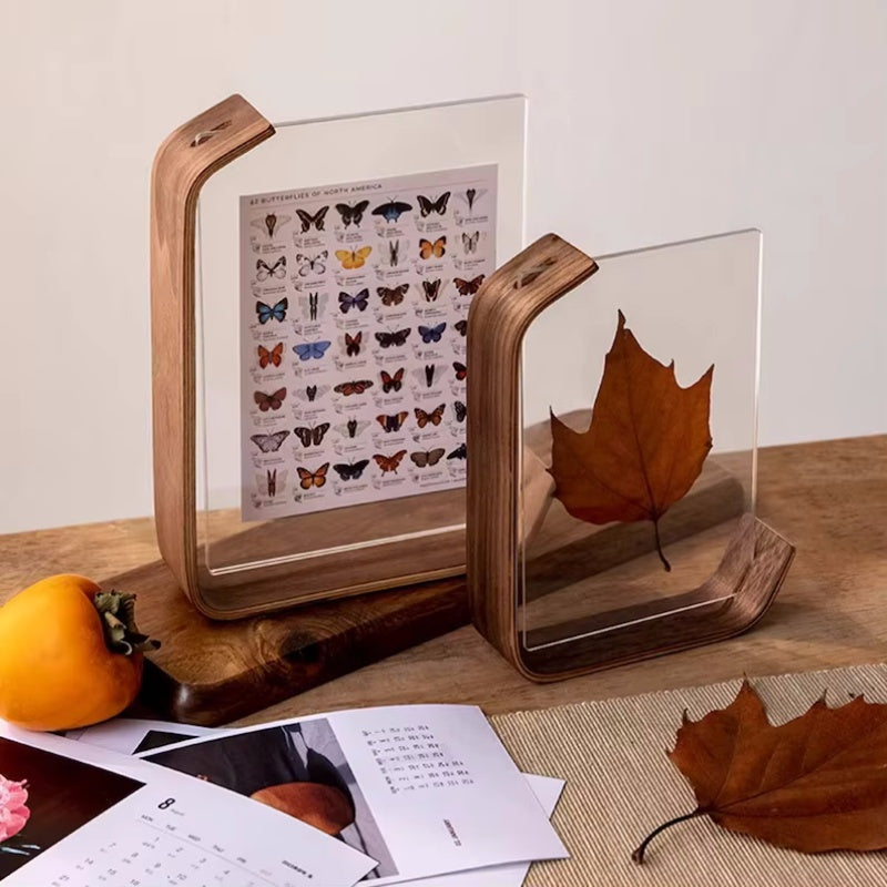Acrylic Wooden Photo Frame Herbarium Display Frame - The Grand Bazaar of Australia