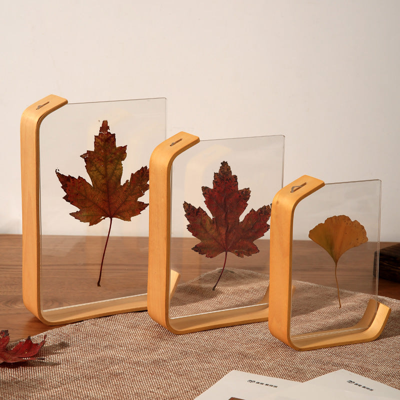 Acrylic Wooden Photo Frame Herbarium Display Frame - The Grand Bazaar of Australia