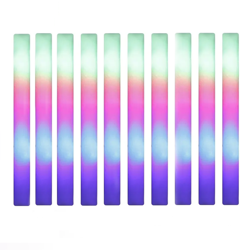 8/10/15/20pcs Colorful LED Glow Foam Sticks - The Grand Bazaar of Australia