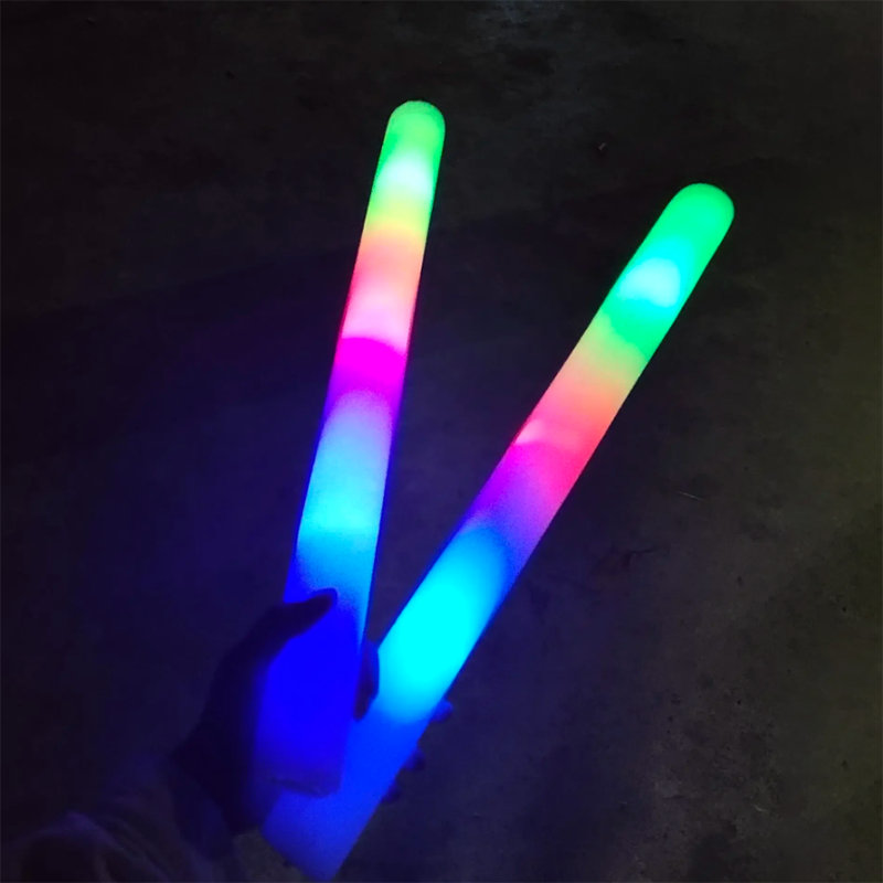8/10/15/20pcs Colorful LED Glow Foam Sticks - The Grand Bazaar of Australia