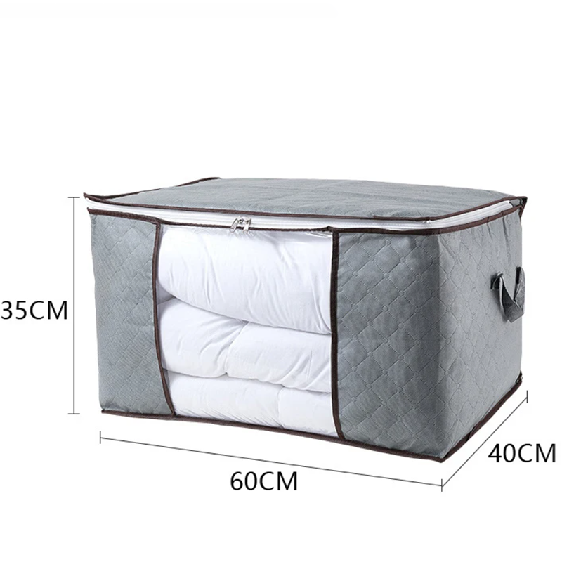 6-Piece Foldable Fabric Clothes Storage Container Bags - The Grand Bazaar of Australia