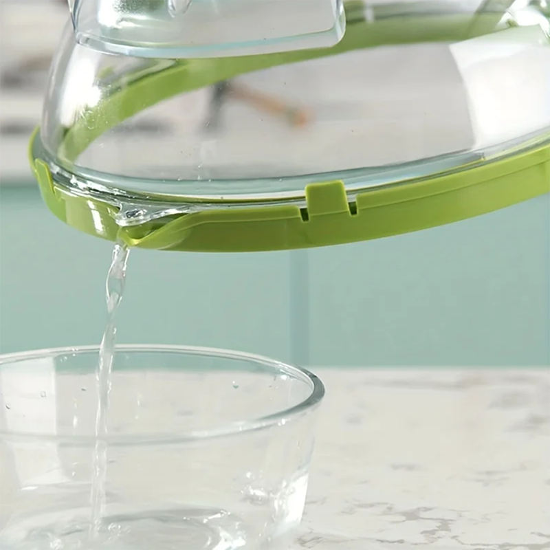 10 Inch Clear Microwave Splatter Cover with Water Steamer and Handle - The Grand Bazaar of Australia