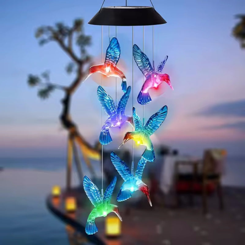 Solar Power Wind Chimes and Pendants for Courtyard and Outdoor - The Grand Bazaar of Australia