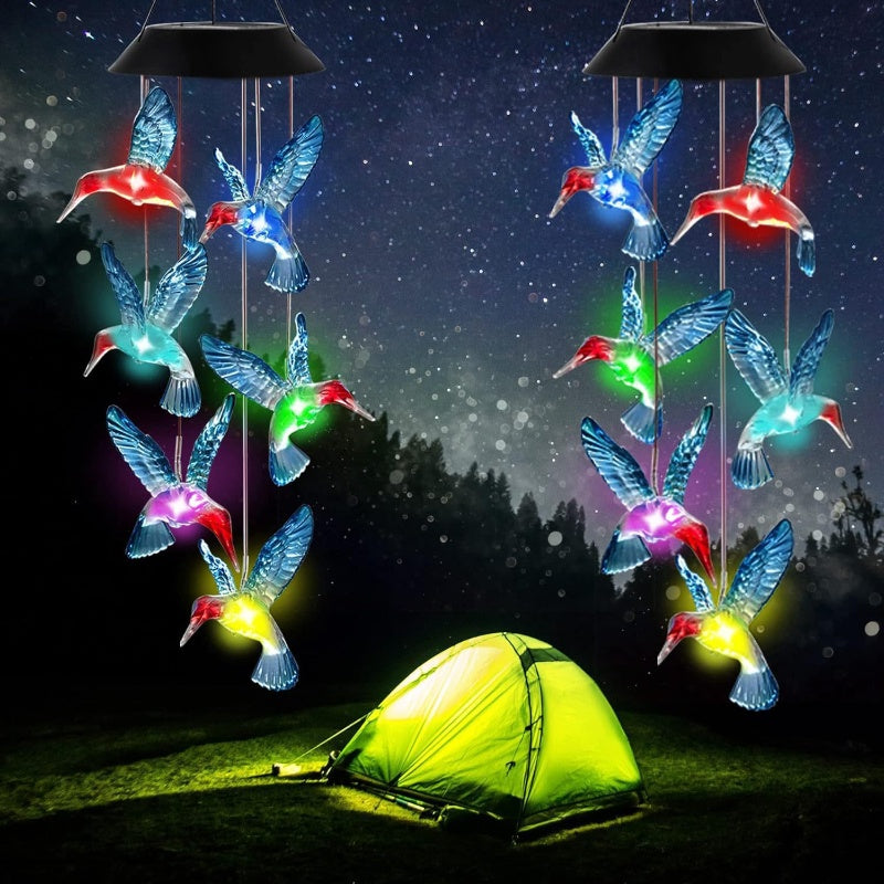 Solar Power Wind Chimes and Pendants for Courtyard and Outdoor - The Grand Bazaar of Australia