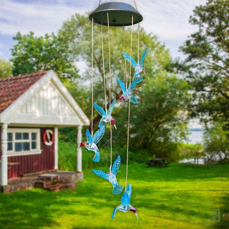 Solar Power Wind Chimes and Pendants for Courtyard and Outdoor - The Grand Bazaar of Australia