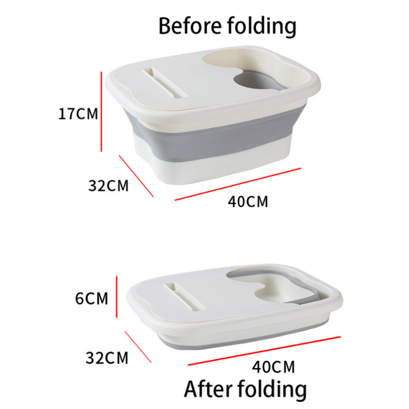 Foldable Footbath Massage Bucket for Household - The Grand Bazaar of Australia