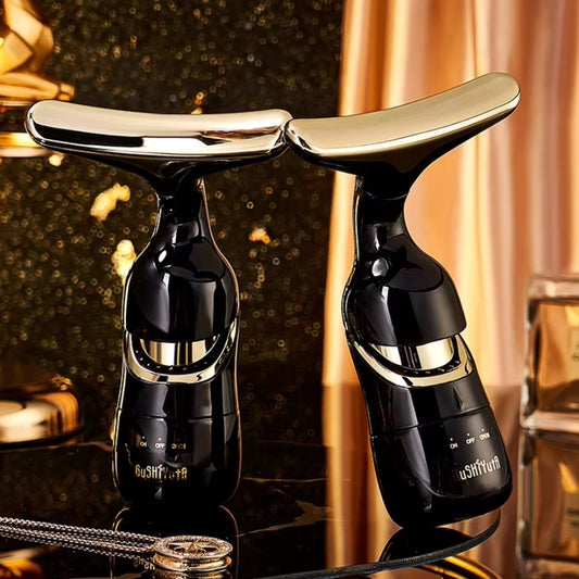 3 In 1 Face Massager Microcurrent Skin Rejuvenation Anti Aging Beauty Device - The Grand Bazaar of Australia