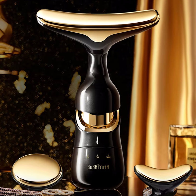 3 In 1 Face Massager Microcurrent Skin Rejuvenation Anti Aging Beauty Device - The Grand Bazaar of Australia