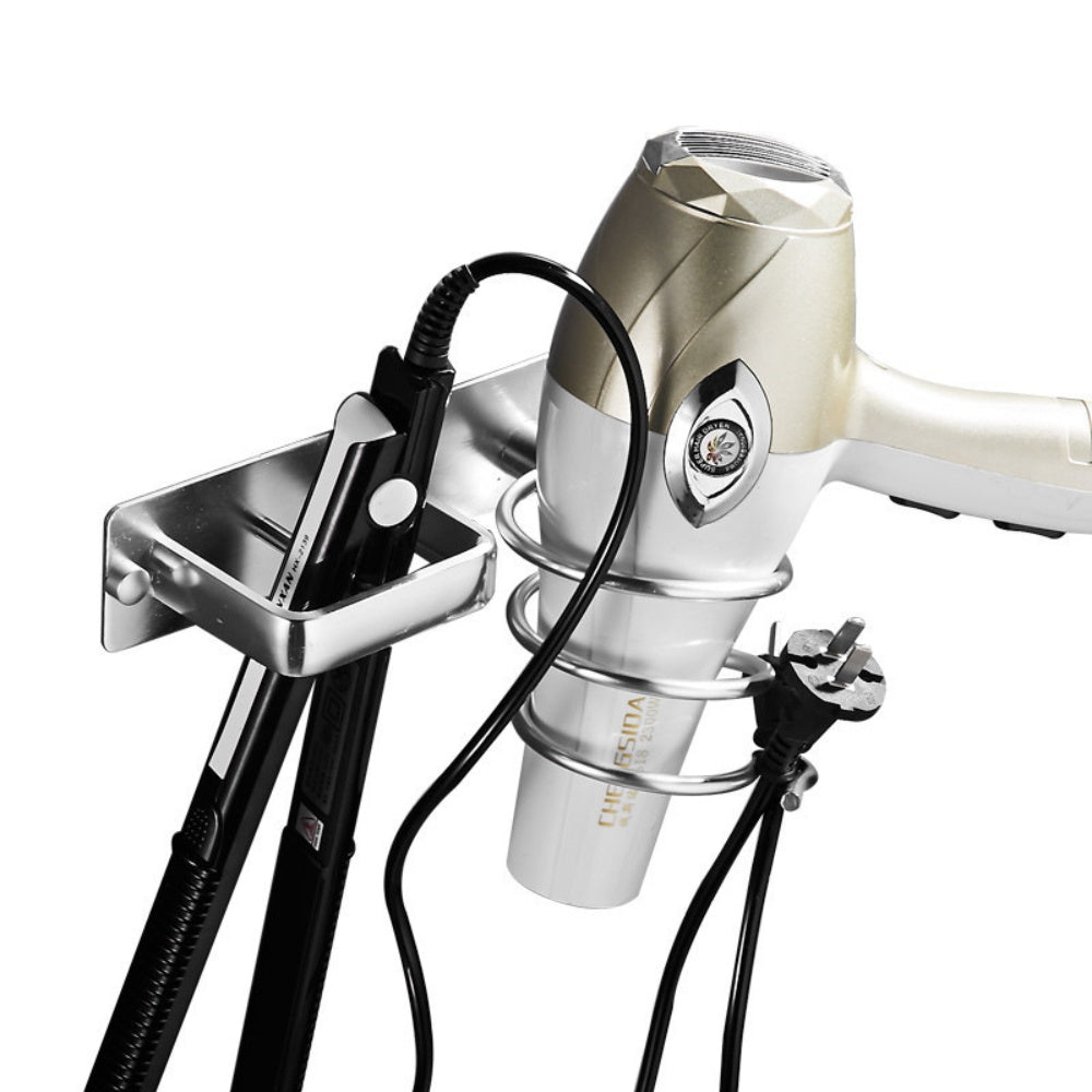 Wall Mounted Hair Dryer Holder Rack - The Grand Bazaar of Australia