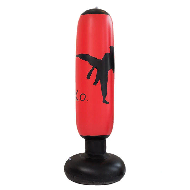 160cm Inflatable Boxing Kicking Sandbag PVC Tumbler Training Target - The Grand Bazaar of Australia