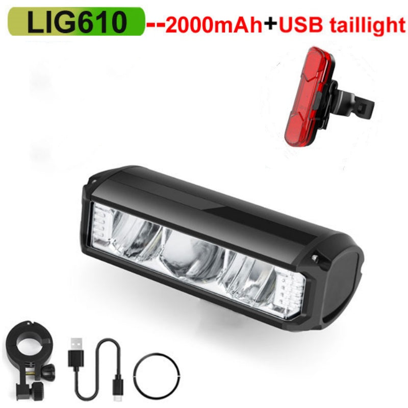 Waterproof Flashlight USB Charging Road Cycling Lamp - The Grand Bazaar of Australia