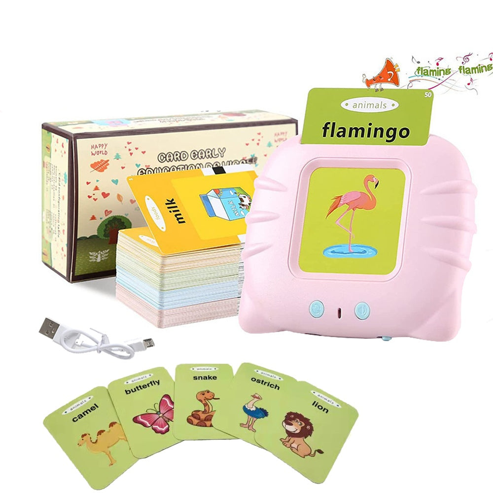 Early Education Flash Card Preschool English Electronic Audio Book - The Grand Bazaar of Australia