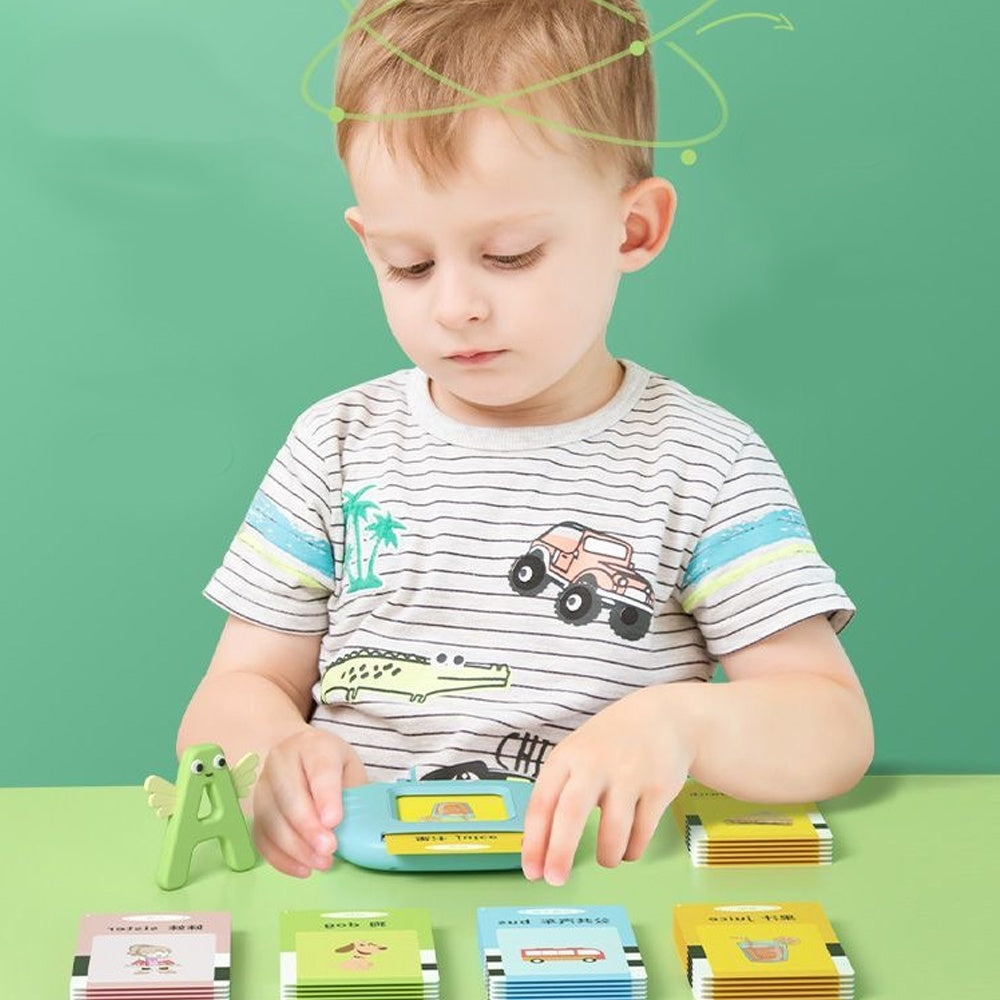 Early Education Flash Card Preschool English Electronic Audio Book - The Grand Bazaar of Australia