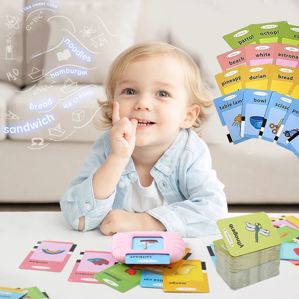 Early Education Flash Card Preschool English Electronic Audio Book - The Grand Bazaar of Australia