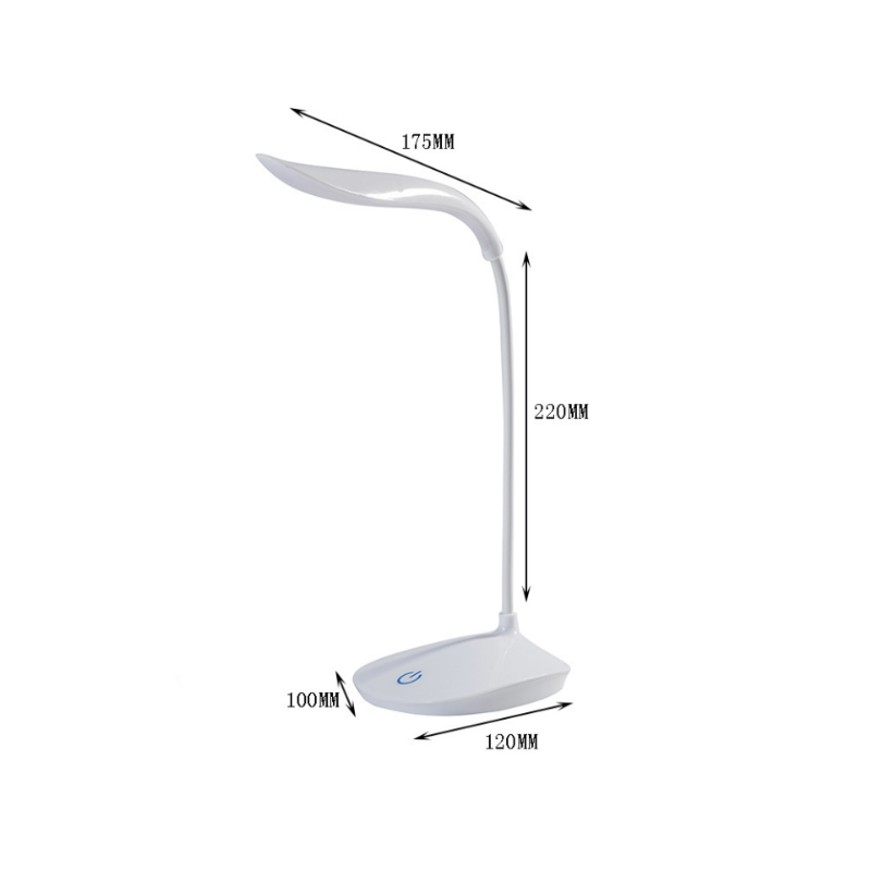 Dormitory Reading LED Lamp Three Gears Touch Dimmer Lamp - The Grand Bazaar of Australia