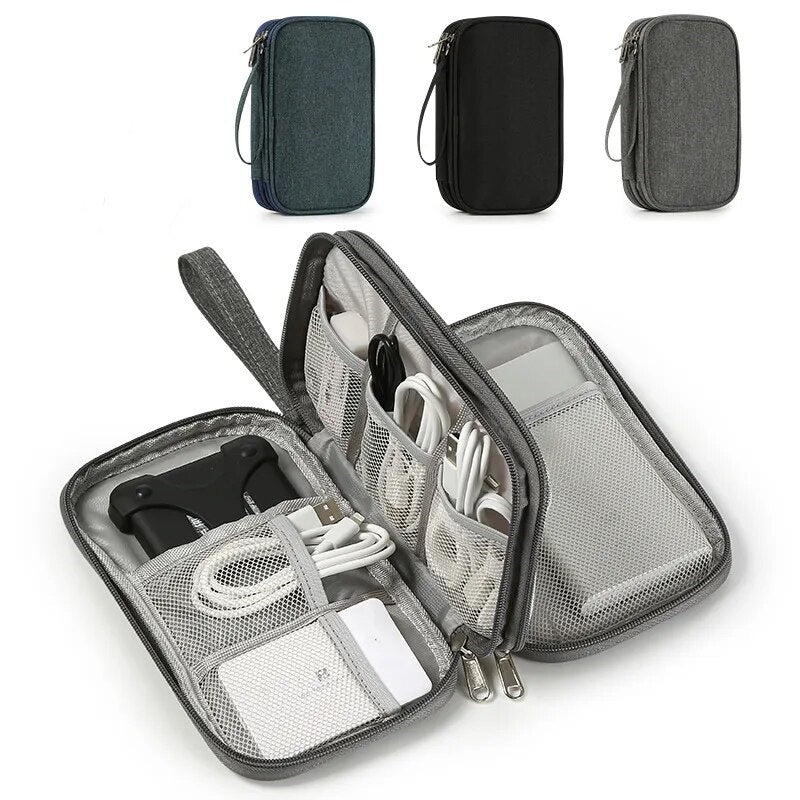Travel Portable Digital Storage Bag USB Data Cable Organizer - The Grand Bazaar of Australia
