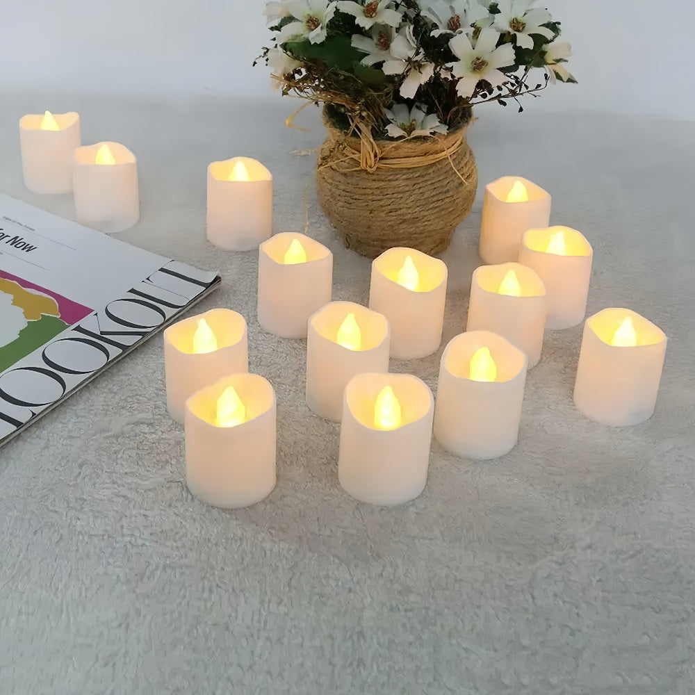 Flameless Battery-Powered LED Tea Light Candles - The Grand Bazaar of Australia