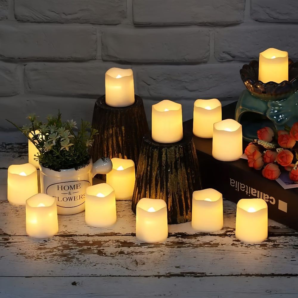 Flameless Battery-Powered LED Tea Light Candles - The Grand Bazaar of Australia