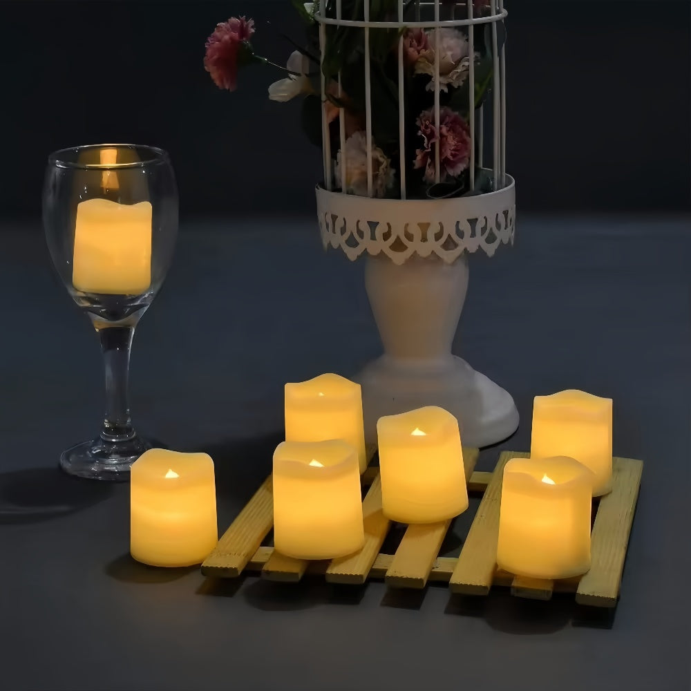 Flameless Battery-Powered LED Tea Light Candles - The Grand Bazaar of Australia