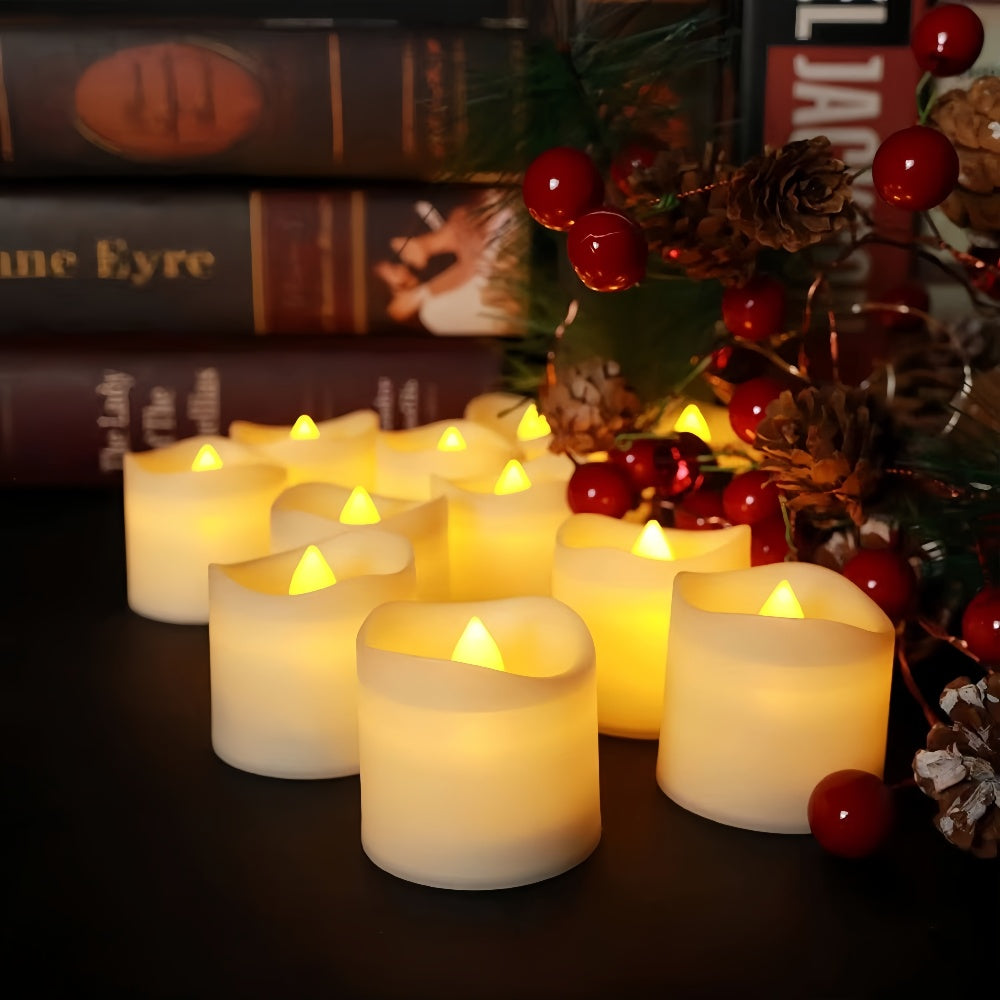 Flameless Battery-Powered LED Tea Light Candles - The Grand Bazaar of Australia