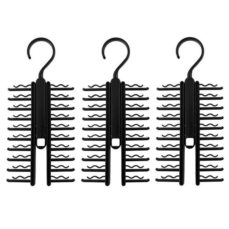 360 Degree Rotating Household Adjustable Tie Storage Rack - The Grand Bazaar of Australia