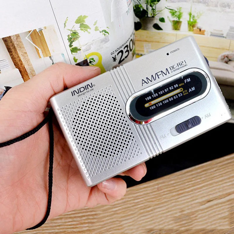 Mini Radio AM FM Battery Operated Home Soundbox - The Grand Bazaar of Australia