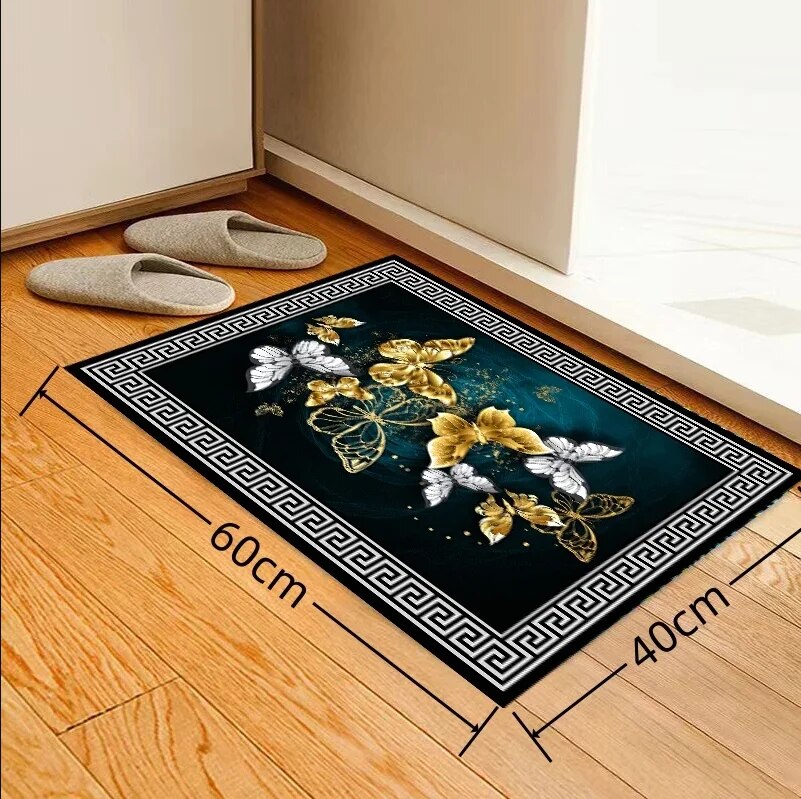 40*60CM Modern New Chinese Carpet Crystal Velvet Living Room Blanket - The Grand Bazaar of Australia