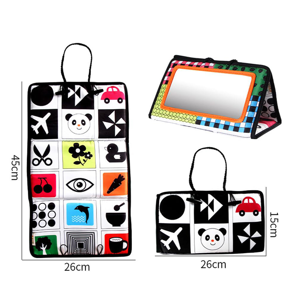 Montessori Development Crawl Mat High Contrast Activity Sensory Toy - The Grand Bazaar of Australia