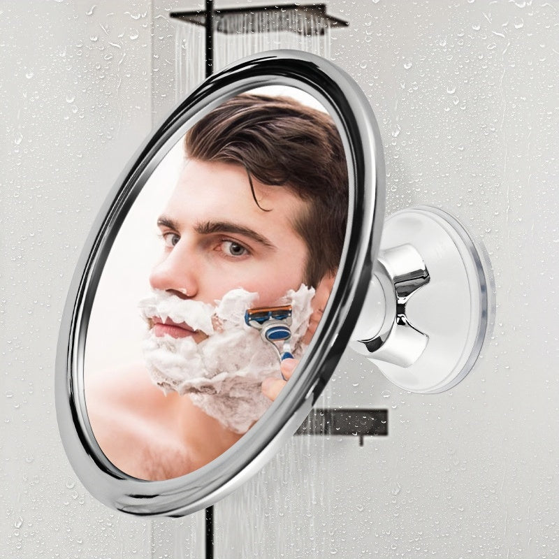360 Rotating Shower Round Fogless Makeup Mirror With Suction Cup - The Grand Bazaar of Australia