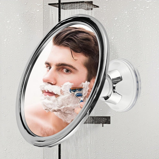 360 Rotating Shower Round Fogless Makeup Mirror With Suction Cup - The Grand Bazaar of Australia