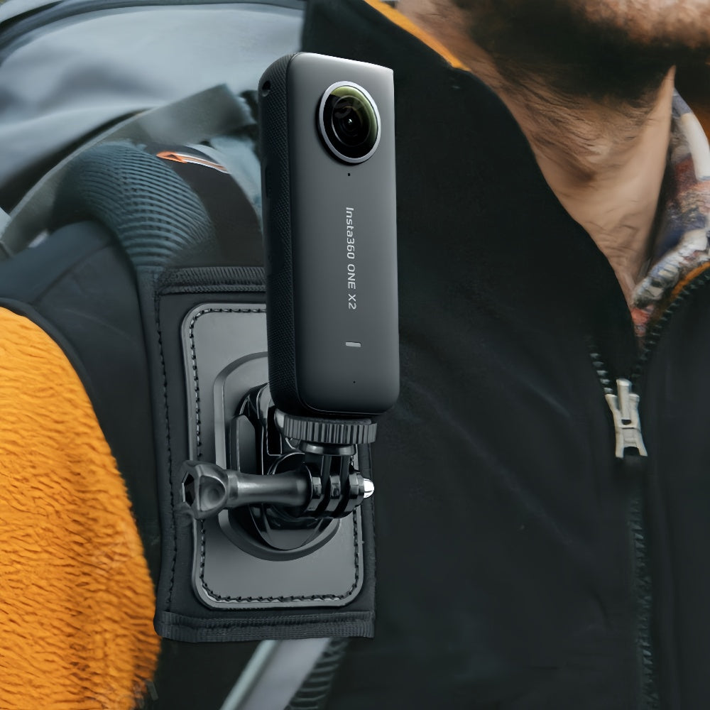 360 Rotation Bag Backpack Shoulder Strap Mount Strap Holder for GoPro - The Grand Bazaar of Australia