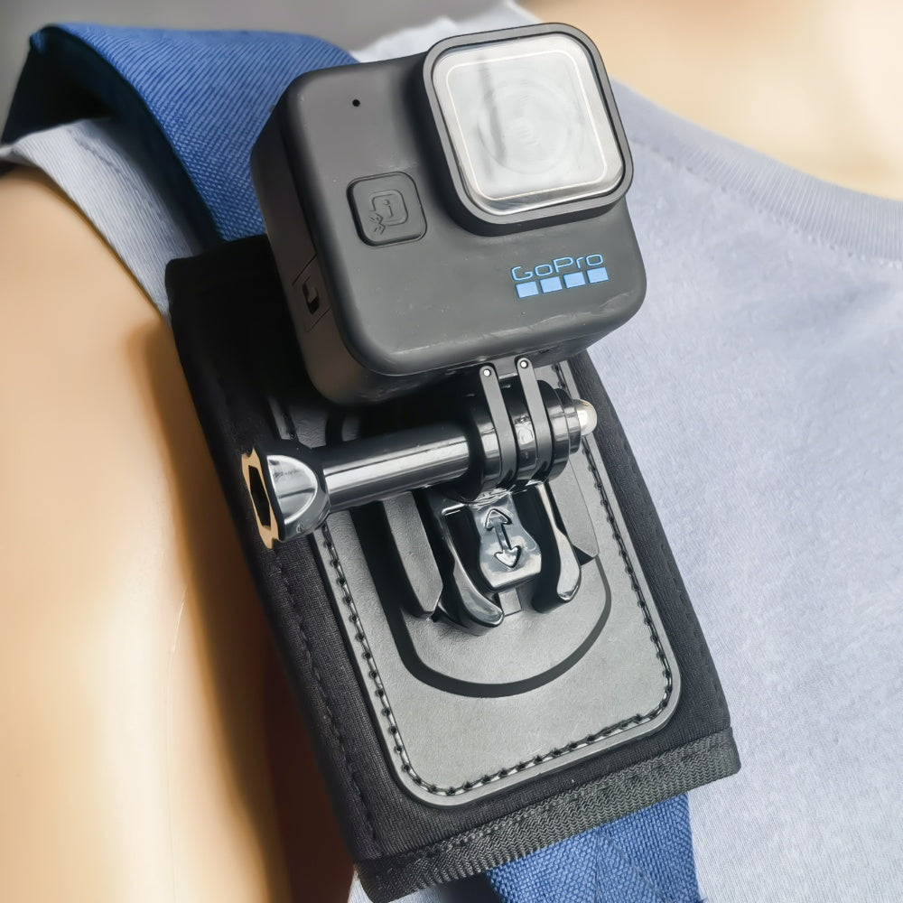 360 Rotation Bag Backpack Shoulder Strap Mount Strap Holder for GoPro - The Grand Bazaar of Australia