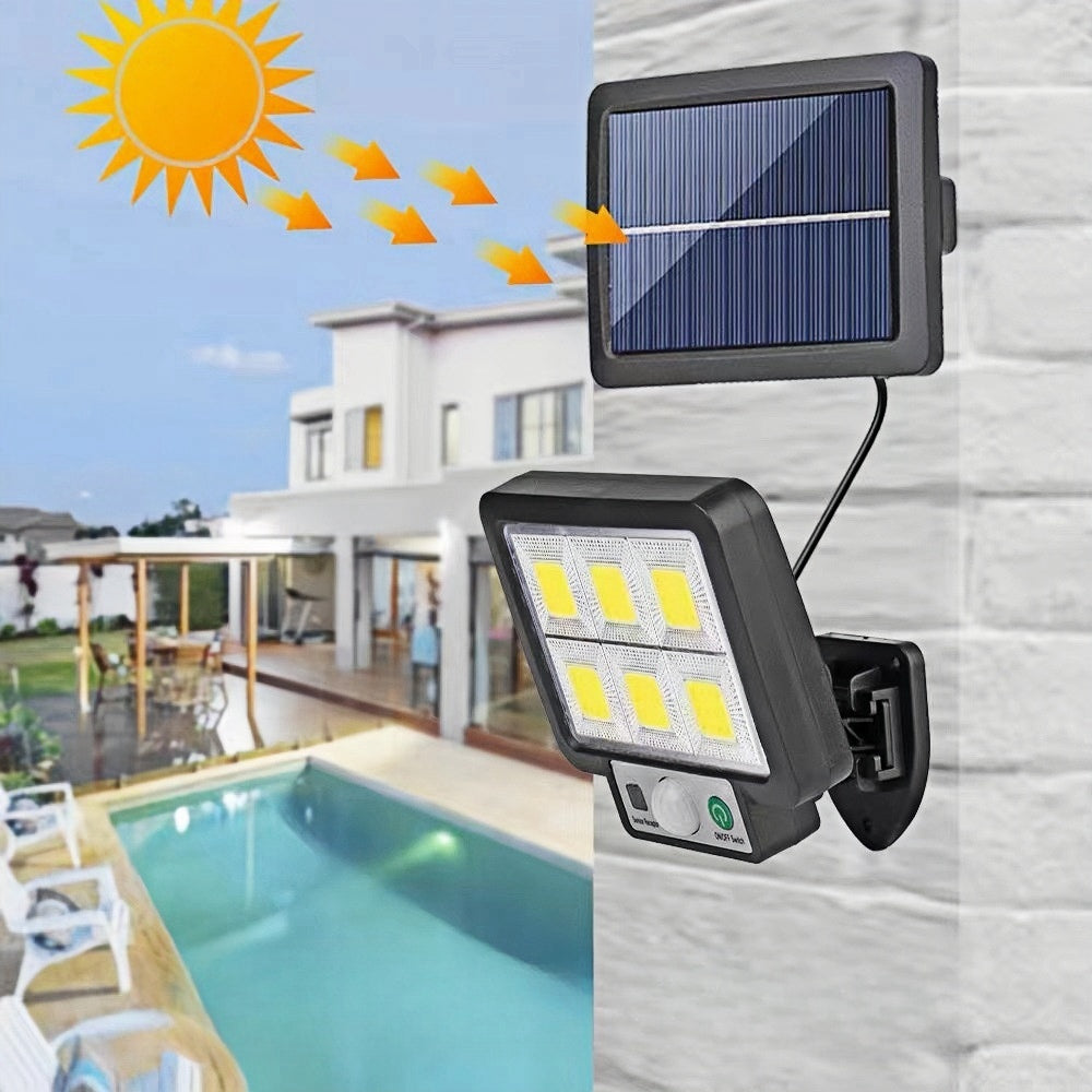LED Solar Split Wall Waterproof Motion Sensor Lamp - The Grand Bazaar of Australia