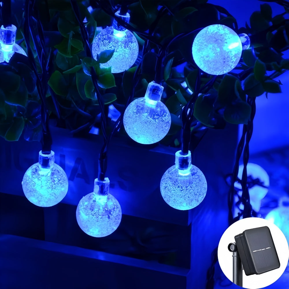 LED Solar Crystal Globe String Lights - The Grand Bazaar of Australia