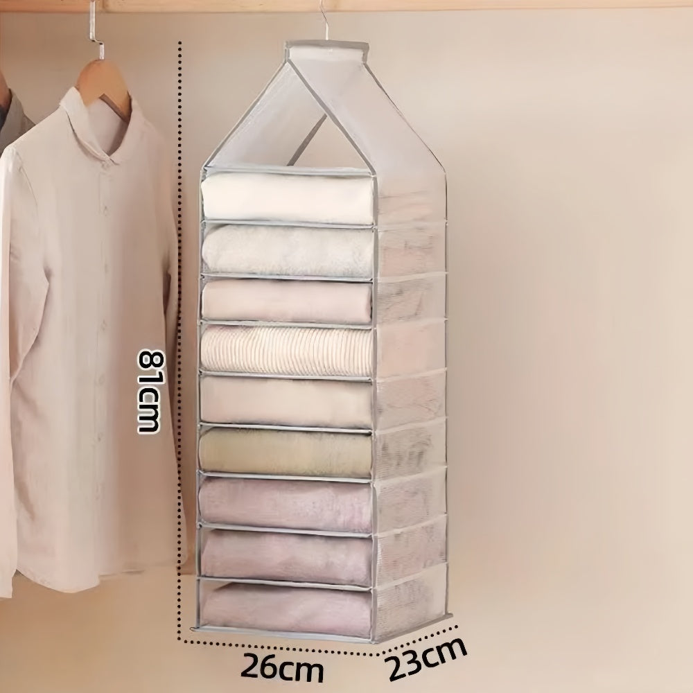 Wardrobe Hanging Storage Bag Cabinet Organizer - The Grand Bazaar of Australia