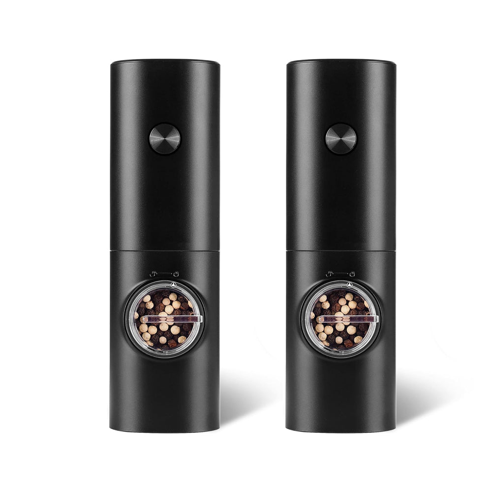 Coarseness Adjustable Refillable Electric Salt And Pepper Grinder - The Grand Bazaar of Australia