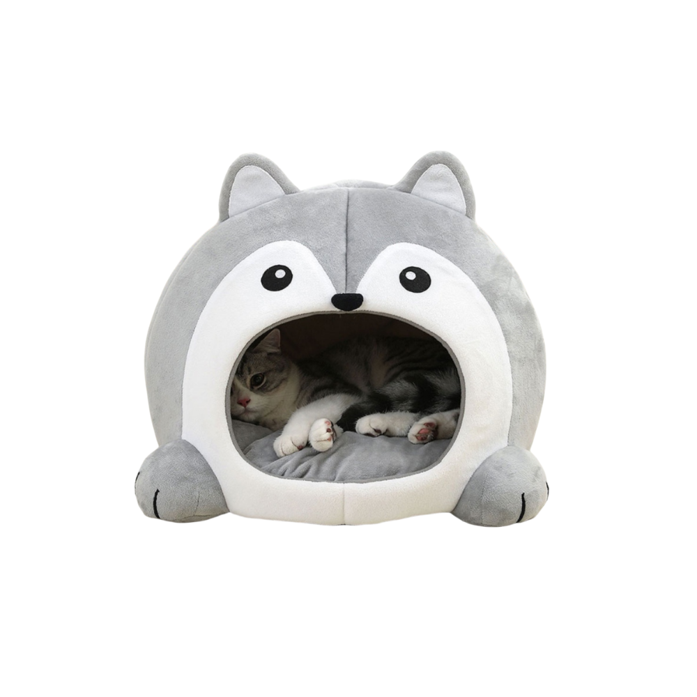 Soft Pet Basket Pet Bed for Cats and Small Dogs - The Grand Bazaar of Australia