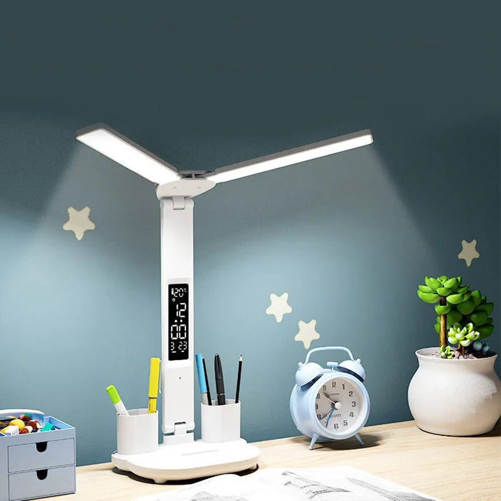 2 Heads 180 Rotate Foldable Eye Protection Desktop Reading Night Lights - The Grand Bazaar of Australia