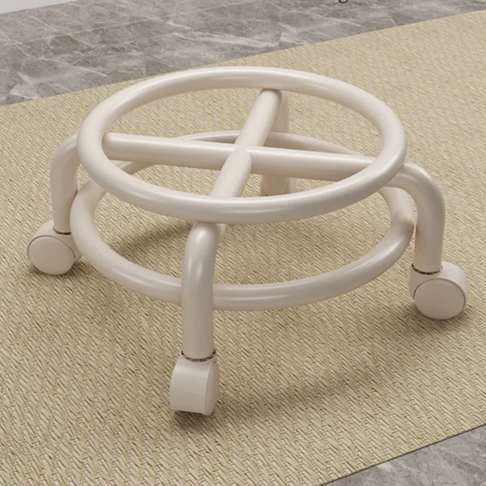 Multi-Functional Pulley Low Stool with Universal Wheels - The Grand Bazaar of Australia
