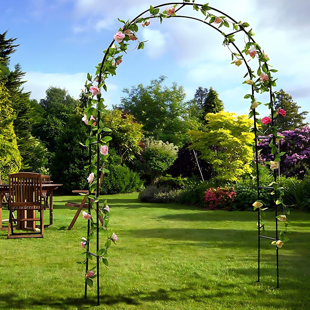 Wedding Garden Arch Arbor Trellis Archway for Climbing Plants Rack - The Grand Bazaar of Australia