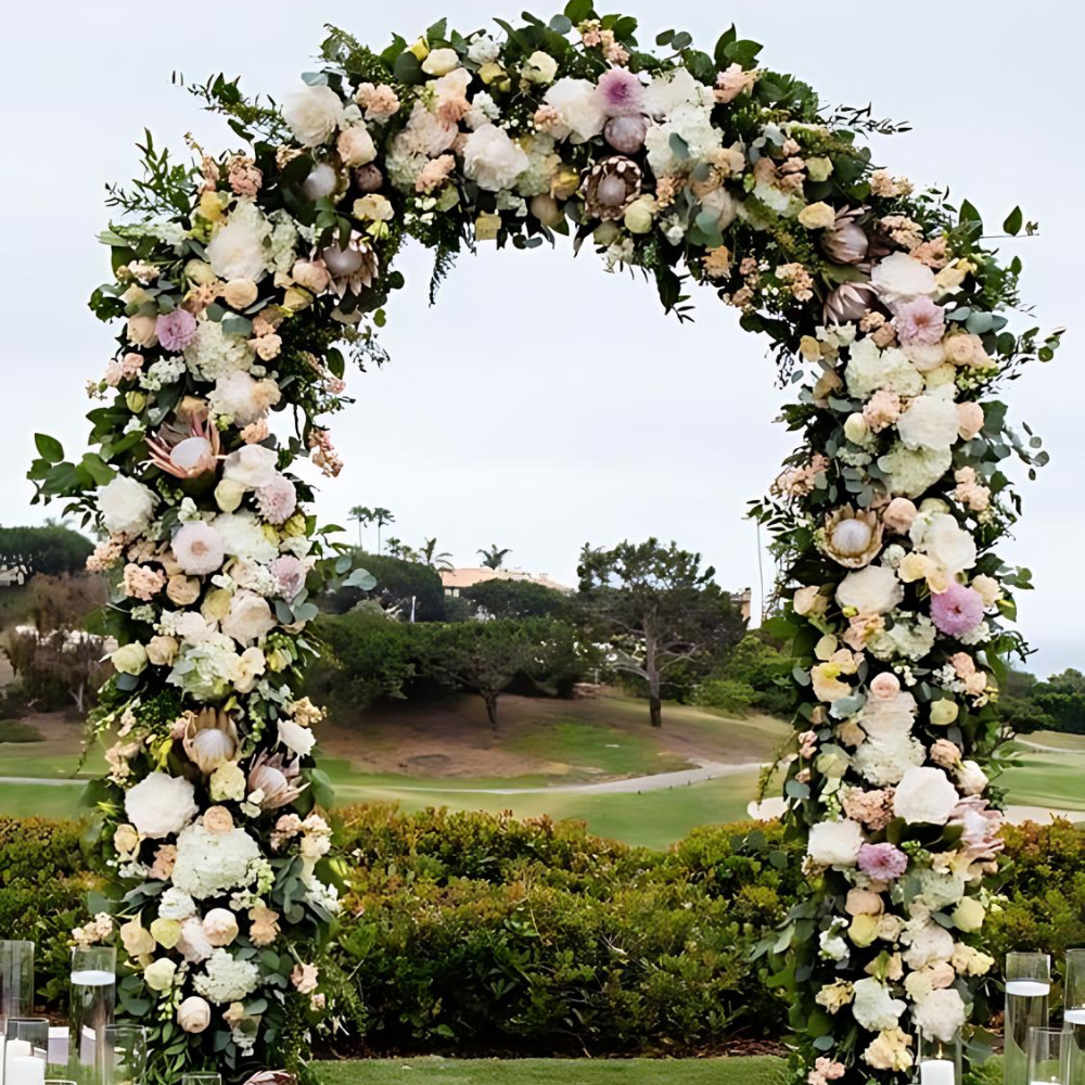 Wedding Garden Arch Arbor Trellis Archway for Climbing Plants Rack - The Grand Bazaar of Australia