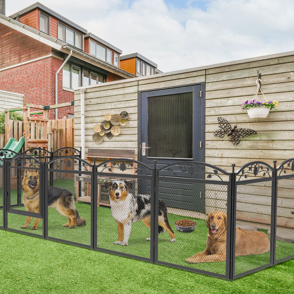 Detachable Dog Playpen Fence Puppy Kennel Cage with Waterproof Fertility Pad - The Grand Bazaar of Australia