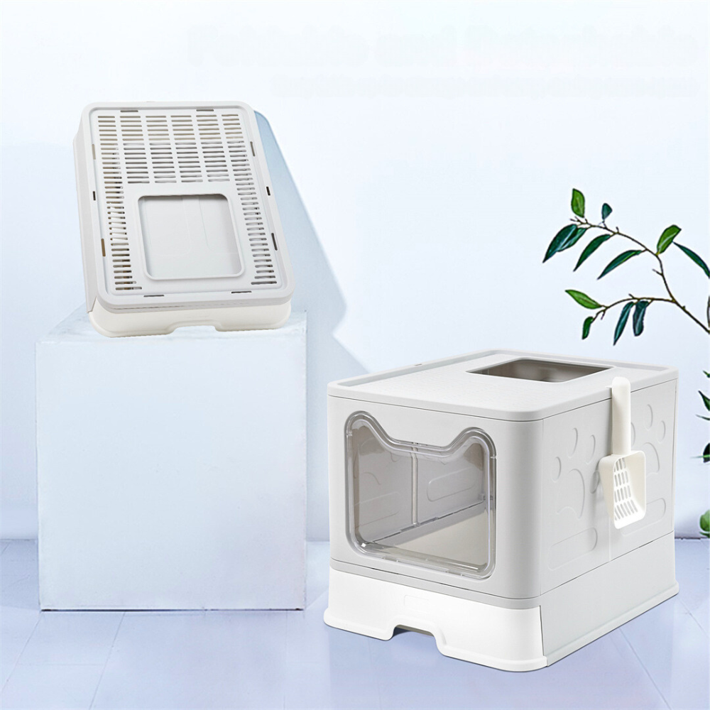 Tidy Cat Litter Box Enclosure with Portable Scoop Drawer - The Grand Bazaar of Australia