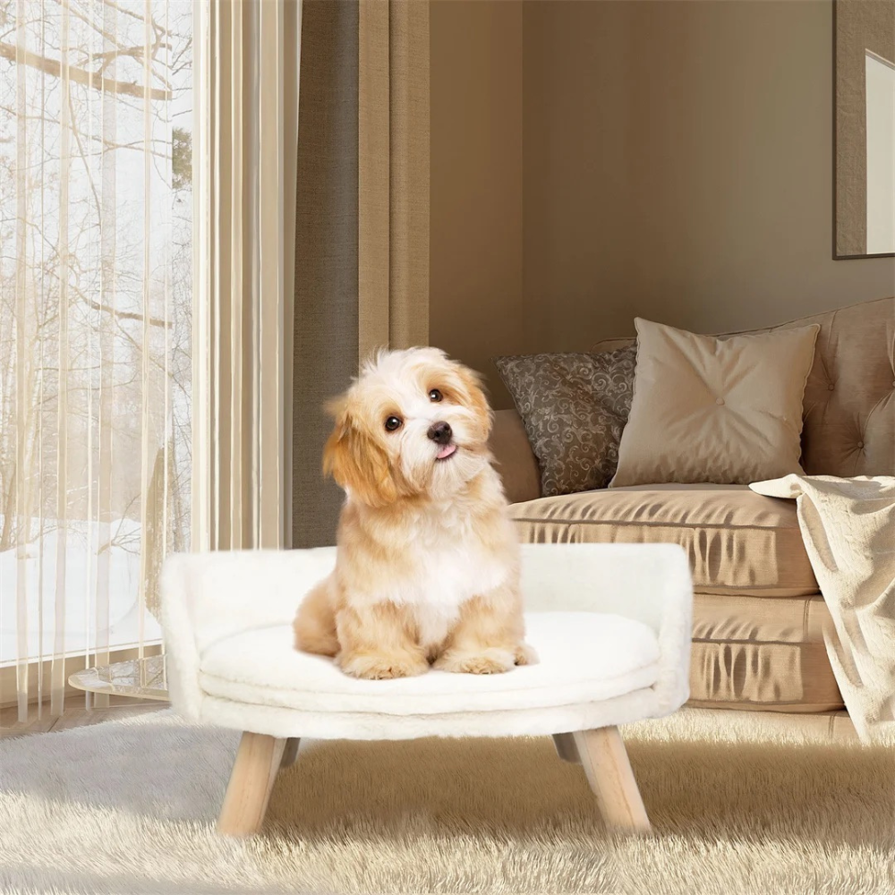 Plush Luxury Cat Bed with Cozy Cushion Pad - The Grand Bazaar of Australia