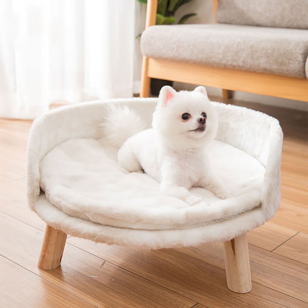 Plush Luxury Cat Bed with Cozy Cushion Pad - The Grand Bazaar of Australia